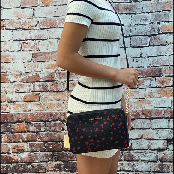 Nwt Michael Kors Jet Set item EW crossbody - Picture 6 of 8